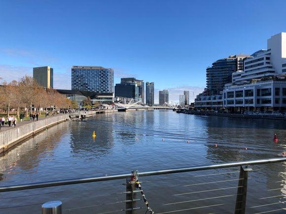 Beautiful morning on the Yarra