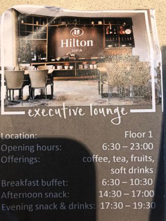 Thought this would be useful for others with lounge times.