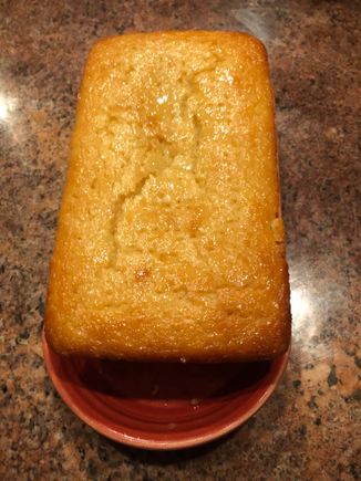Used my Arizona lemons for a lemon loaf with a lemon glaze. Served it with fresh whipped cream. 