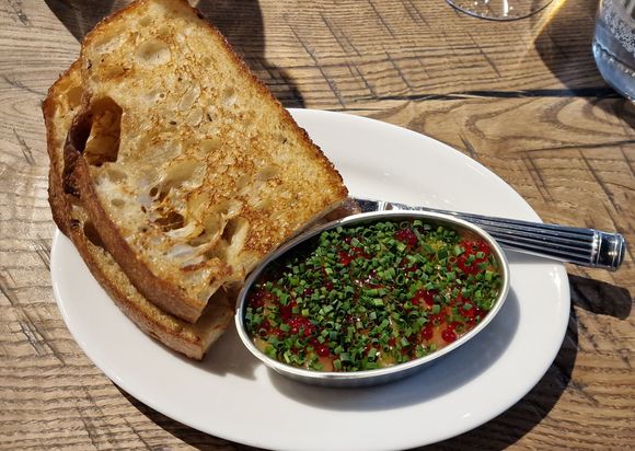 Mackerel Pate (with red onion caviar)