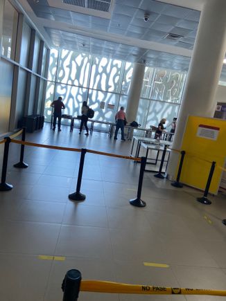 Empty security. 