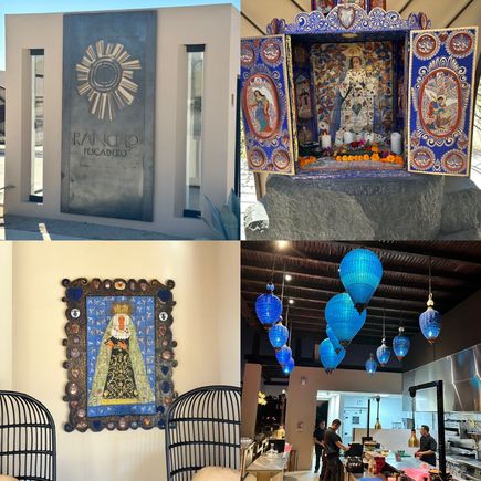 Entrance, property art, Botanica Restaurant