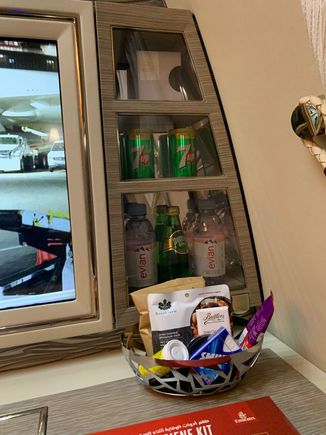 Other side of mini bar 