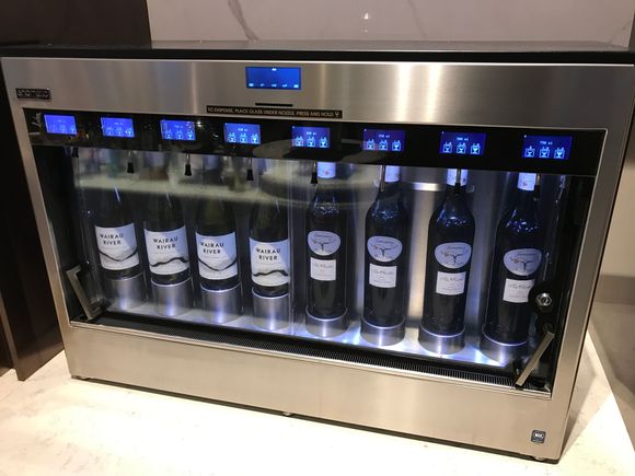 Buffet: wines