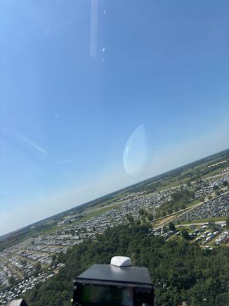 Part of Camp Scholler with some of the 18000 camping lots 