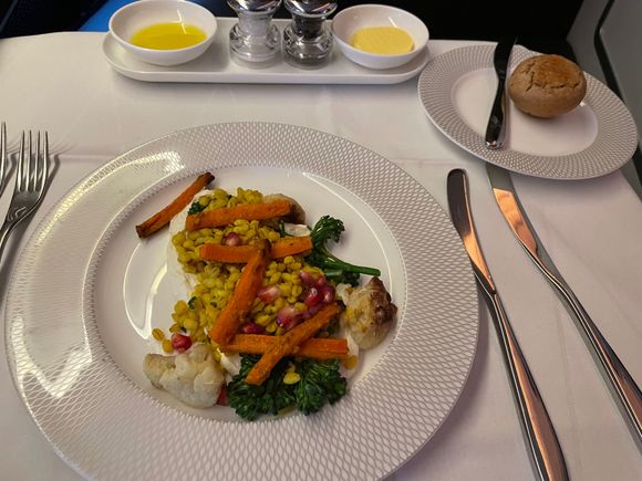 I think this was the salad starter. 