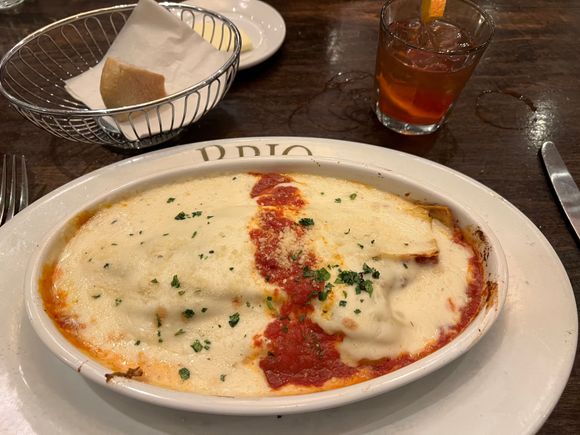 There’s a lasagna under there somewhere 