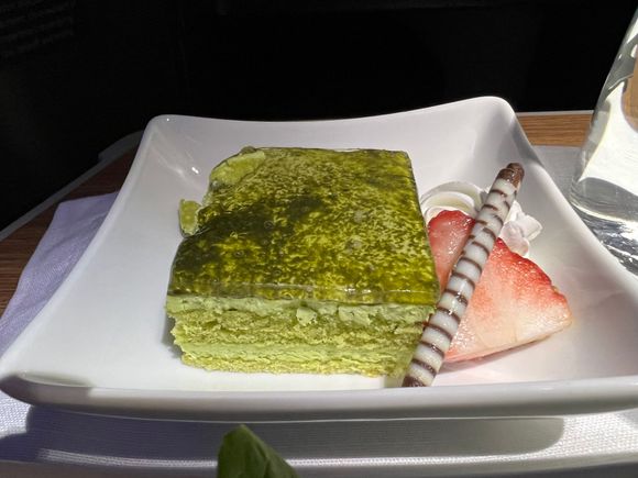 Green Tea Tiramisu, tasty!