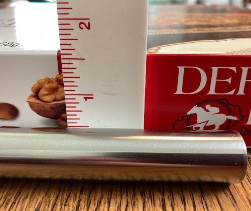 Not a substantial pie when the height of the box is only 1.5” high. 
