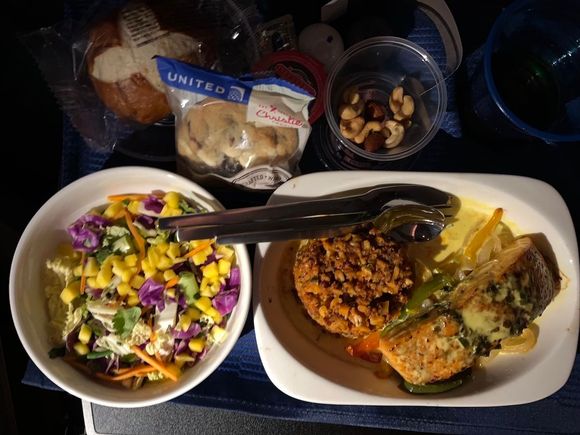 UA 801 Dinner
