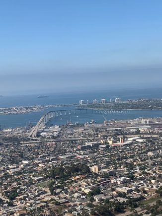 Approaching SAN..Coronado Bridge