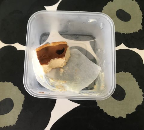 Basque burnt cheesecake from Chalkfarm