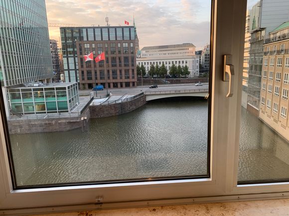 This was the view from the third floor