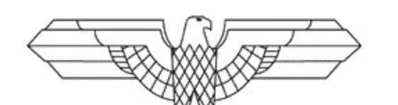 This the top part of this nazi eagle. The bottom has a swastika