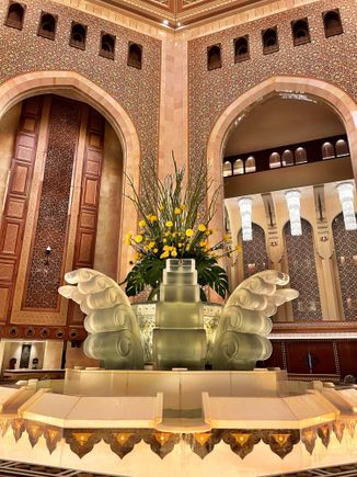 Lobby water fountain 