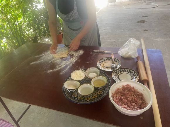 Making manti