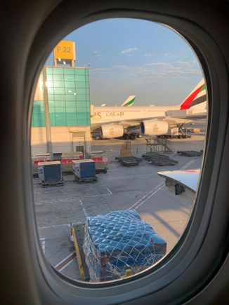 A look toward this baby heading to LHR.