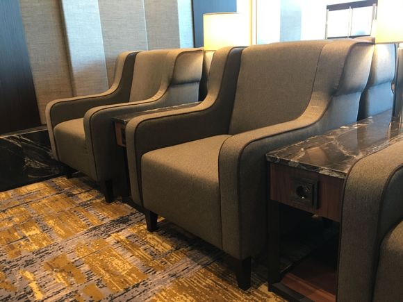 Power sockets for each seat