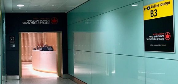 Air Canada entrance