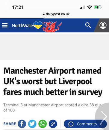 It’s official: UKs worst airport. 