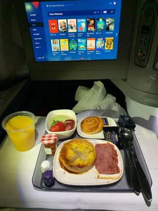 Hot breakfast