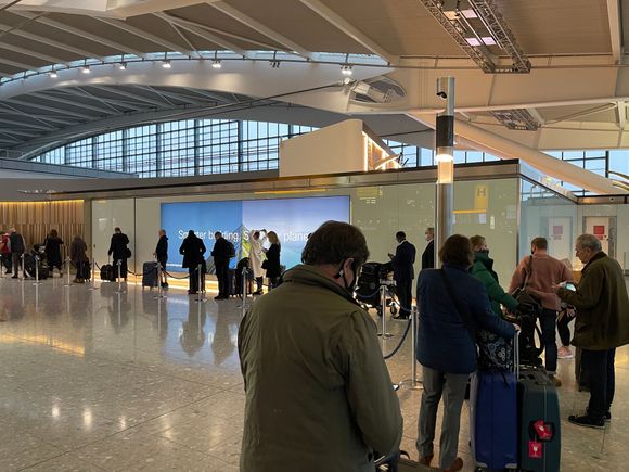 This is the queue which I joined at 07:25 this morning. 

Not ideal, but if this is the worst thing that happens to me today I’ll be happy this evening. 