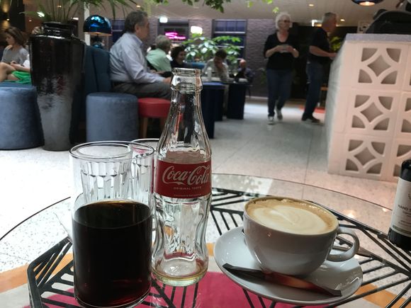 Or chose a Coke and cappucino if like me you have to temper your alcohol intake 