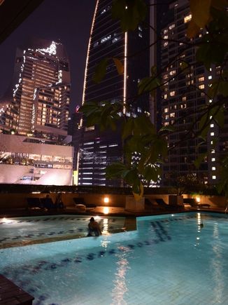 The pool!