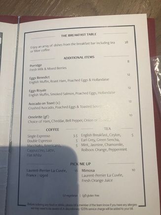 Rockwell breakfast menu