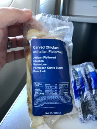 To my surprise, the Blue Label sandwich was delivered before our drink orders were taken.