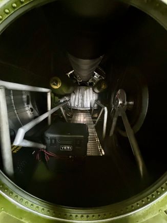 Front bomb bay complete with replica bombs 