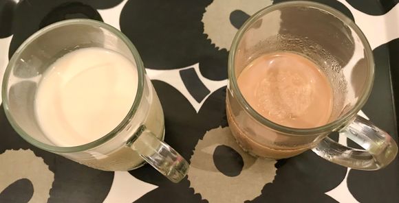 Soya milk & 