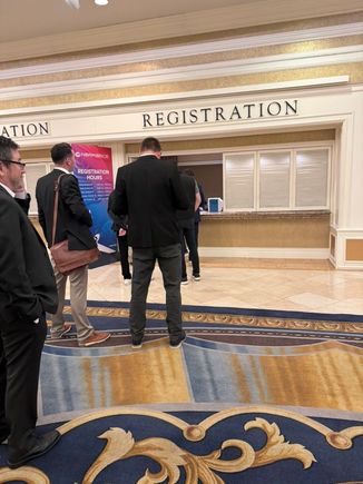 Registration was worse than boarding a Spirit Airlines flight... 