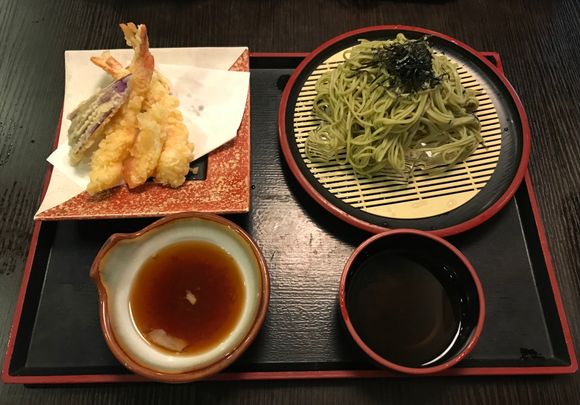 Tempura chasoba