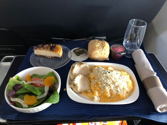 April’s standard short haul lunch