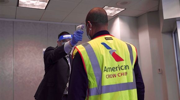 Employee temperature screening