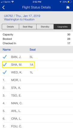 2:52PM - Upgrade cleared for SHA, M.
