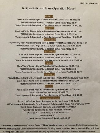 Domes Restaurant Listing