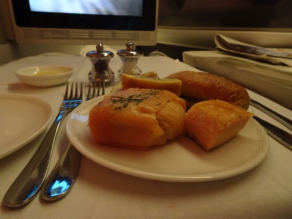 BA FIRST KOSHER meal LHR-TLV.