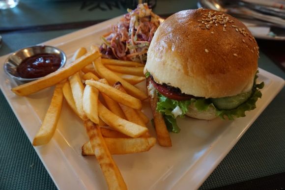 Yak burger