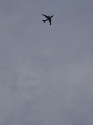 07:58 QF1D just passed over my garden now with minutes before touchdown.