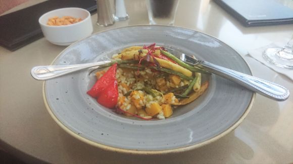 Vegan meal Bistro Le Boulevard.