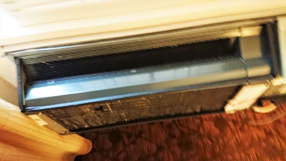 The noisy Airconditioner of this deluxe  Sheraton hotel. 
