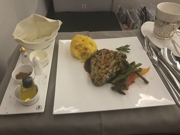 Dinner... outstation catering :-( not really Turkish food...