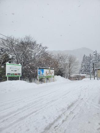 My visit coincided with  a decade  cold front that hit Japan. I was hoping that the sidewalk/paths would have been plowed. Unfortunately, I arrived before they were able to complete plowing. Thankfully, I saw a someone online recommending a walking stick during winter and I had brought my hiking stick. 