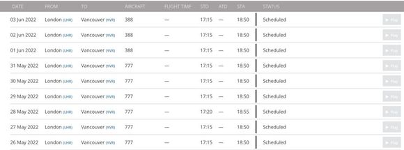 Still currently showing a switch from 777 to A380 as we move into July, but are these a380's like to materialise?
