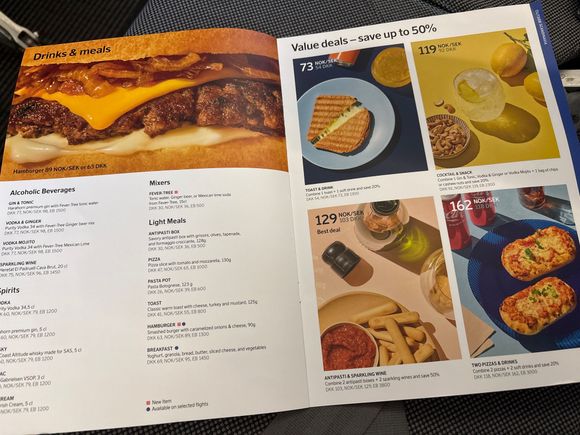 Spring 2025 menu pages 6-7
