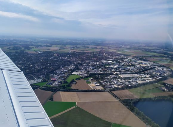 And here is the town of Kempen with its distinctive oval shape 