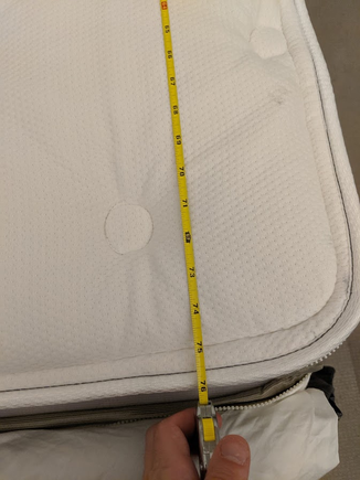 Replacement: 76" tall and different trim.