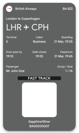 Example boarding pass from LHR T3 or T5